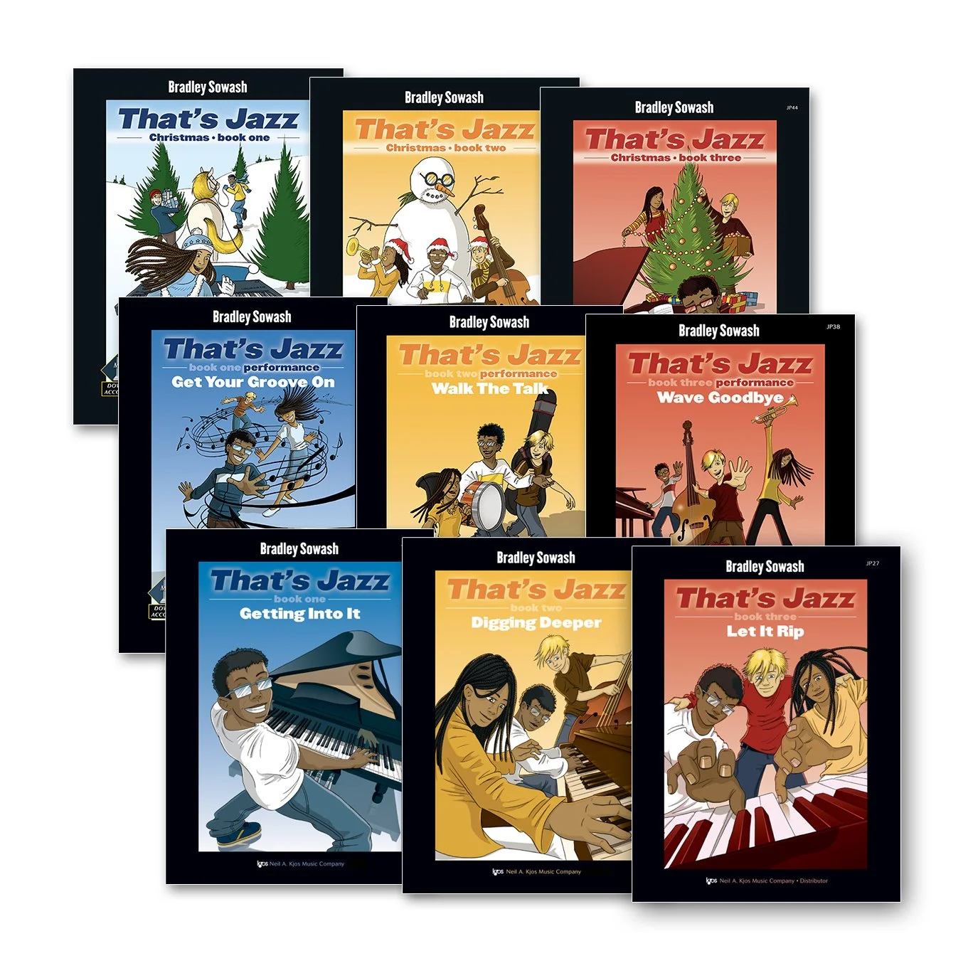 That's Jazz Complete Series Bundle - hard copy — Bradley Sowash Music